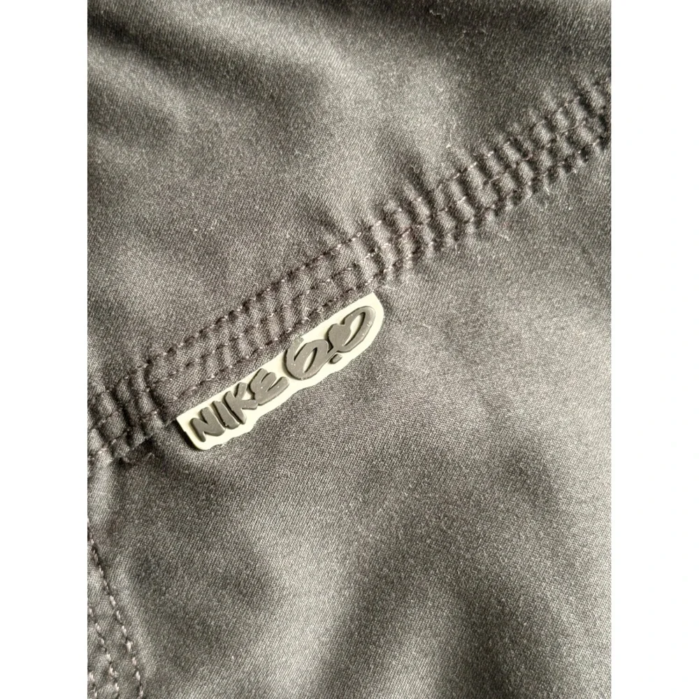 Nike 6.0 Mens Black Board Shorts Cargo Pocket Swim Trunks Size 34